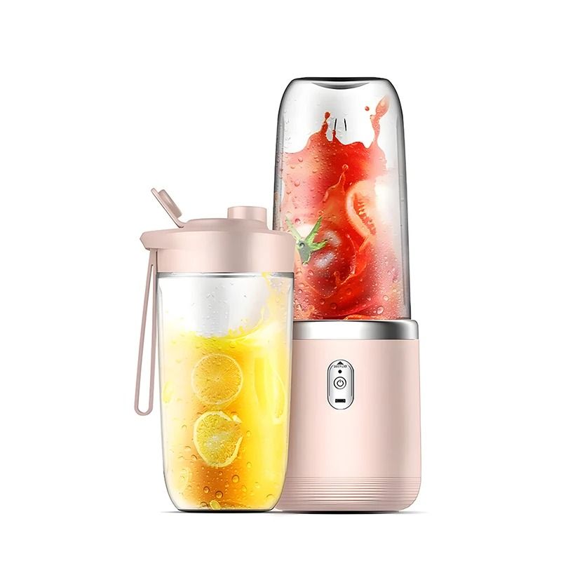 Portable Juicer Blender 400ml USB Rechargeable Smoothie Maker for Fruits and Vegetables