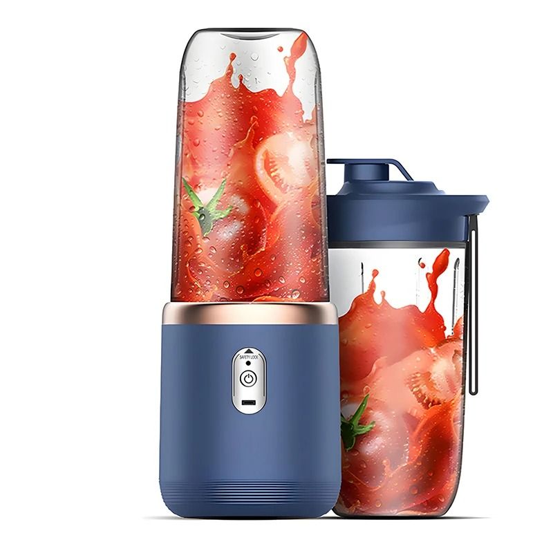 Portable Juicer Blender 400ml USB Rechargeable Smoothie Maker for Fruits and Vegetables