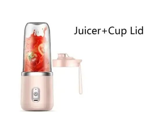 Portable Juicer Blender 400ml USB Rechargeable Smoothie Maker for Fruits and Vegetables