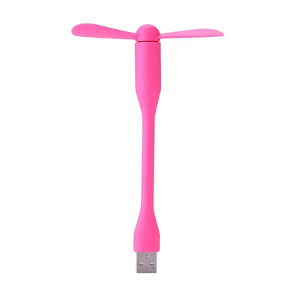 Mini USB Flexible Fan for Power Bank, Laptop, and PC