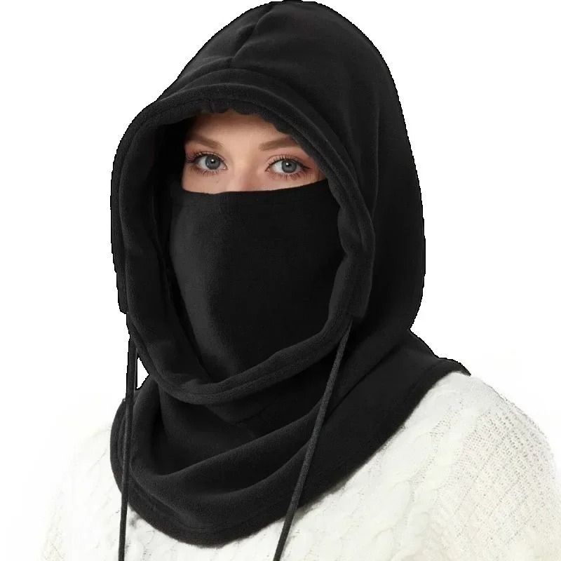 Winter Balaclava Hooded Scarf – Warm Neck Gaiter with Hood