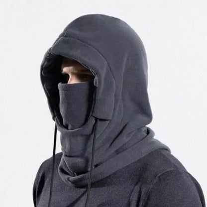 Winter Balaclava Hooded Scarf – Warm Neck Gaiter with Hood