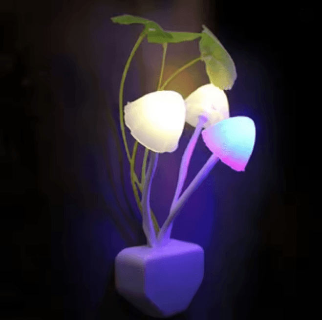GlowShroom Color Changing Mushroom Night Light