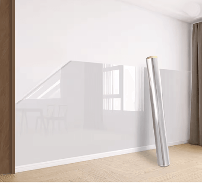 Transparent Wall Protection Film – Reusable Waterproof Static Cling Shield