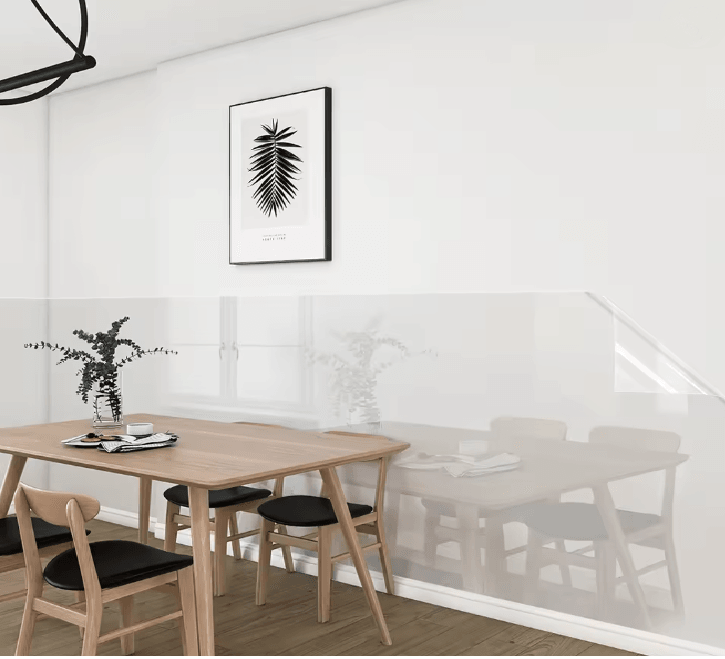 Transparent Wall Protection Film – Reusable Waterproof Static Cling Shield