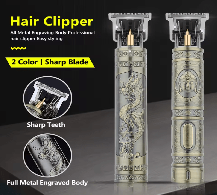 RetroTrim T9 Professional Electric Hair Clipper for Men