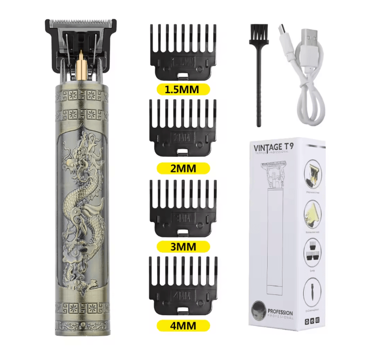 RetroTrim T9 Professional Electric Hair Clipper for Men
