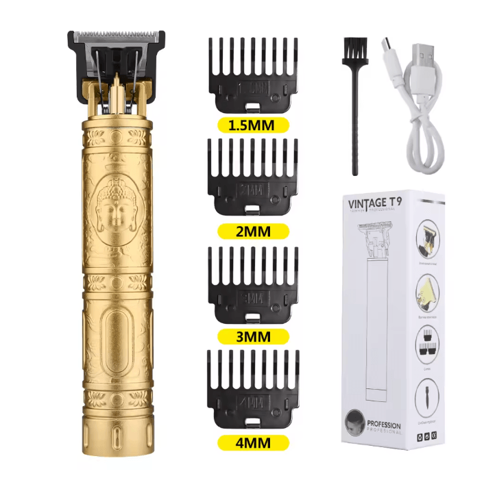 RetroTrim T9 Professional Electric Hair Clipper for Men