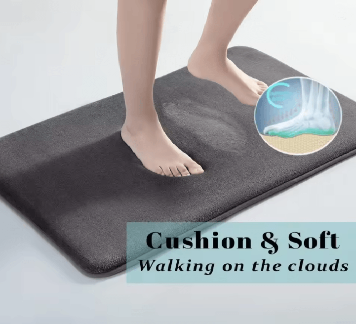 CoralSoft Absorbent Non Slip Bath Mat