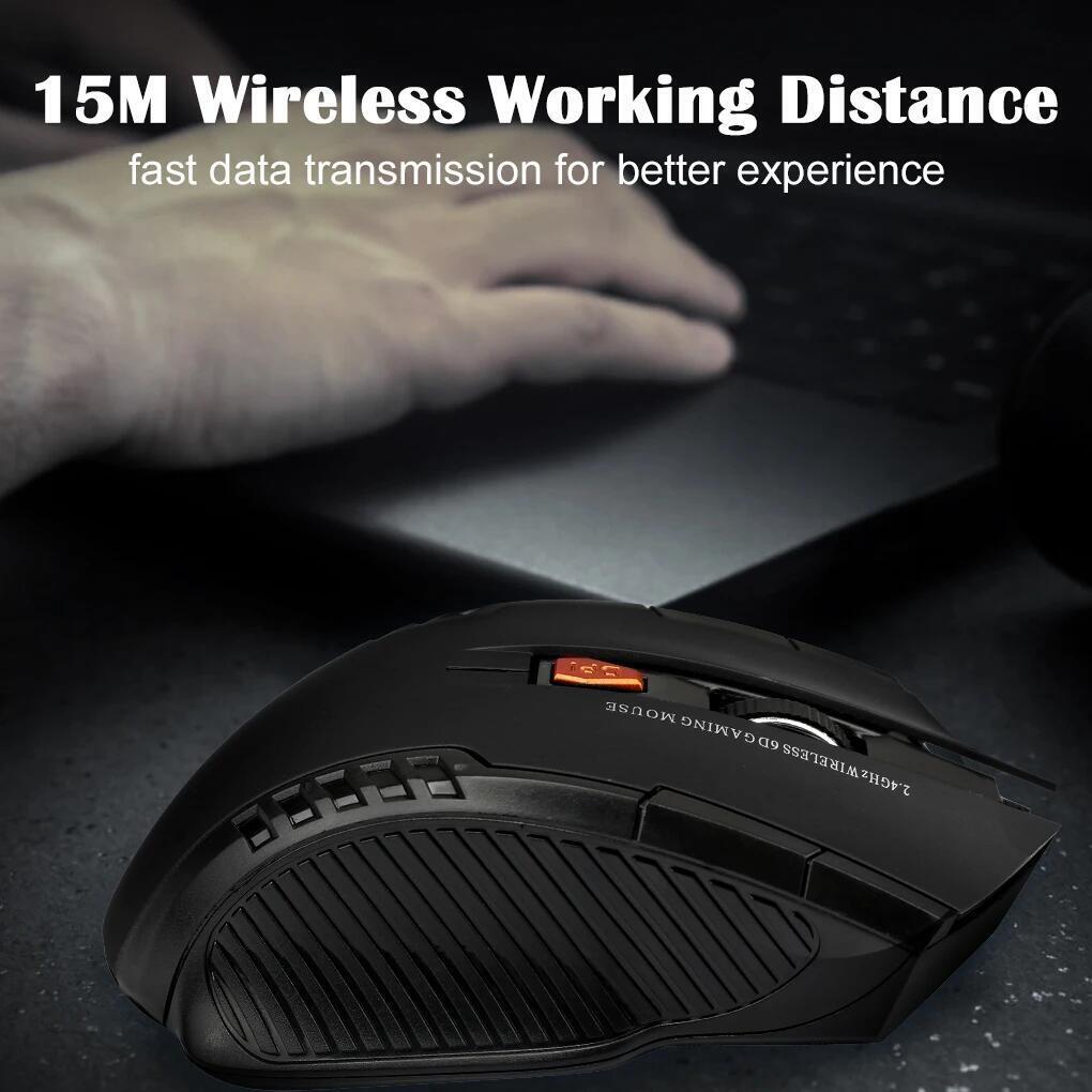Wireless Mouse, Optical Mouse Gamer for Computer, Wireless Mice for PC, Laptop Accessories