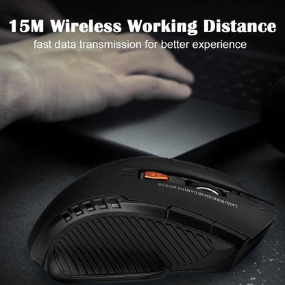 Wireless Mouse, Optical Mouse Gamer for Computer, Wireless Mice for PC, Laptop Accessories