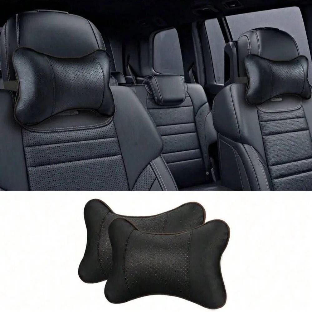 Car Seat Headrest Cushion for Neck Support and Breathable Comfort