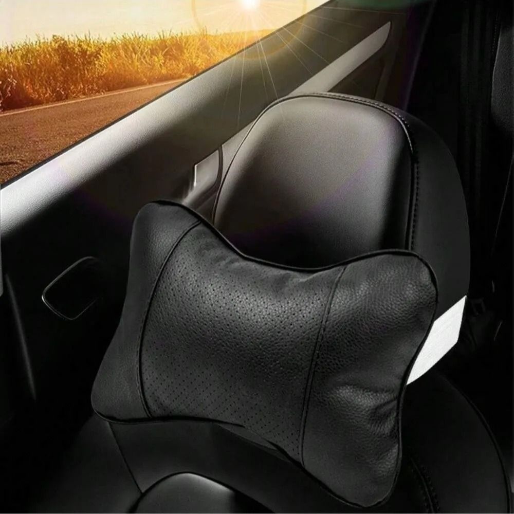 Car Seat Headrest Cushion for Neck Support and Breathable Comfort