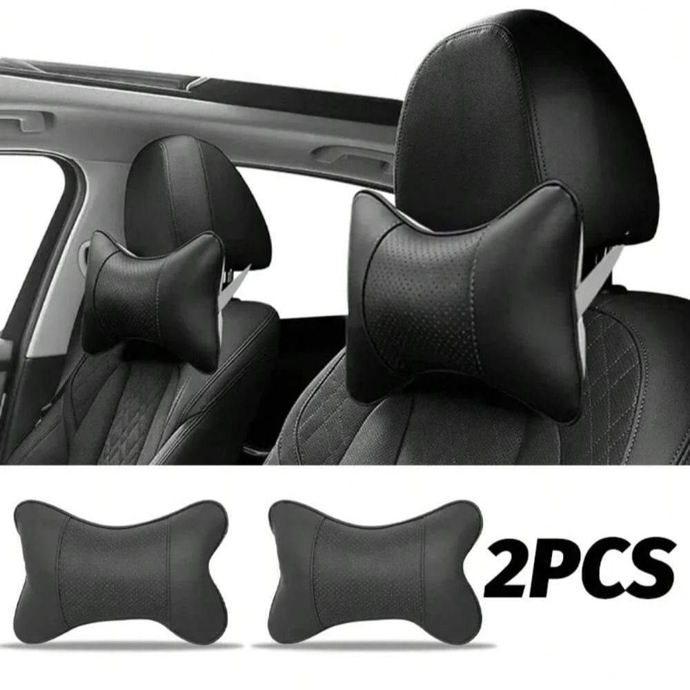 Car Seat Headrest Cushion for Neck Support and Breathable Comfort