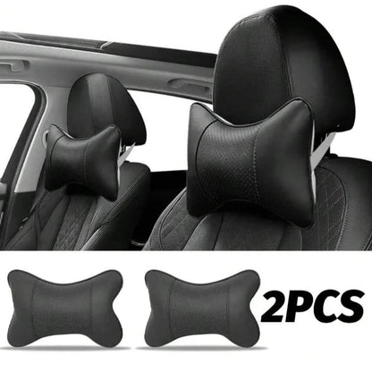 Car Seat Headrest Cushion for Neck Support and Breathable Comfort