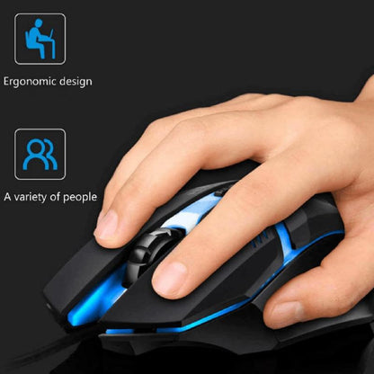 Latest High Quality, USB Back lit Mouse, Ergonomic Design, Gaming Mouse, Desktop Computer Laptop, Manufacturers Hot Sale