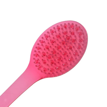 Back Shower Brushes With Handle, Long Handle Soft Bath Body Brush, Exfoliating Scrub Skin Massager