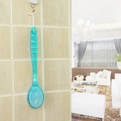 Back Shower Brushes With Handle, Long Handle Soft Bath Body Brush, Exfoliating Scrub Skin Massager