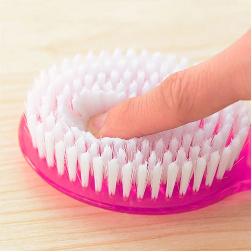 Back Shower Brushes With Handle, Long Handle Soft Bath Body Brush, Exfoliating Scrub Skin Massager