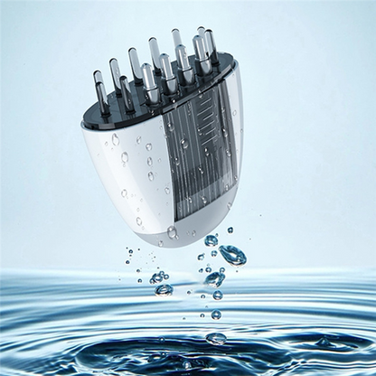 Vibrating Scalp, Comb For Hair Growth, Applicator Liquid, Serum Oil, Nourish Mini Scalp Medicine, Comb White 1Set