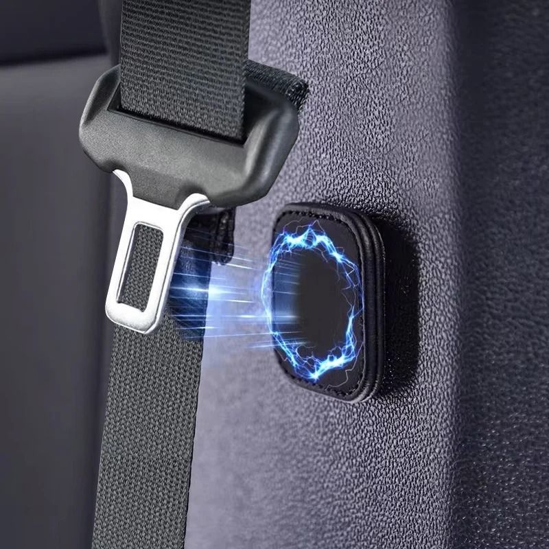 Magnetic Car Seat Belt Holder Clip Set for Safety and Comfort