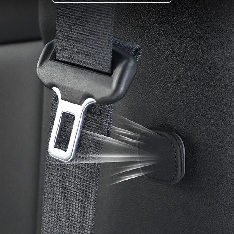 Magnetic Car Seat Belt Holder Clip Set for Safety and Comfort