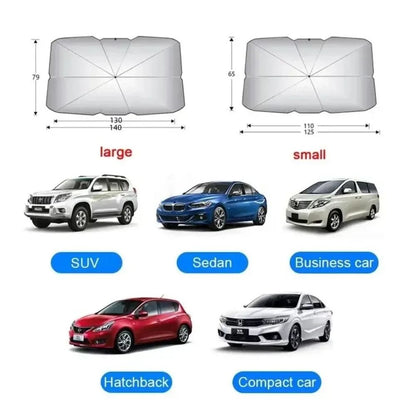 Car Sunshade Umbrella for Interior Windshield Protection
