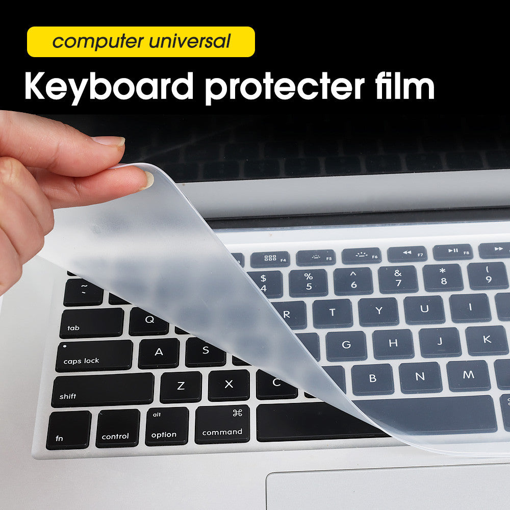 Universal Laptop, Silicone Cover, Notebook Keyboard, Dust Proof, Protective Waterproof Film