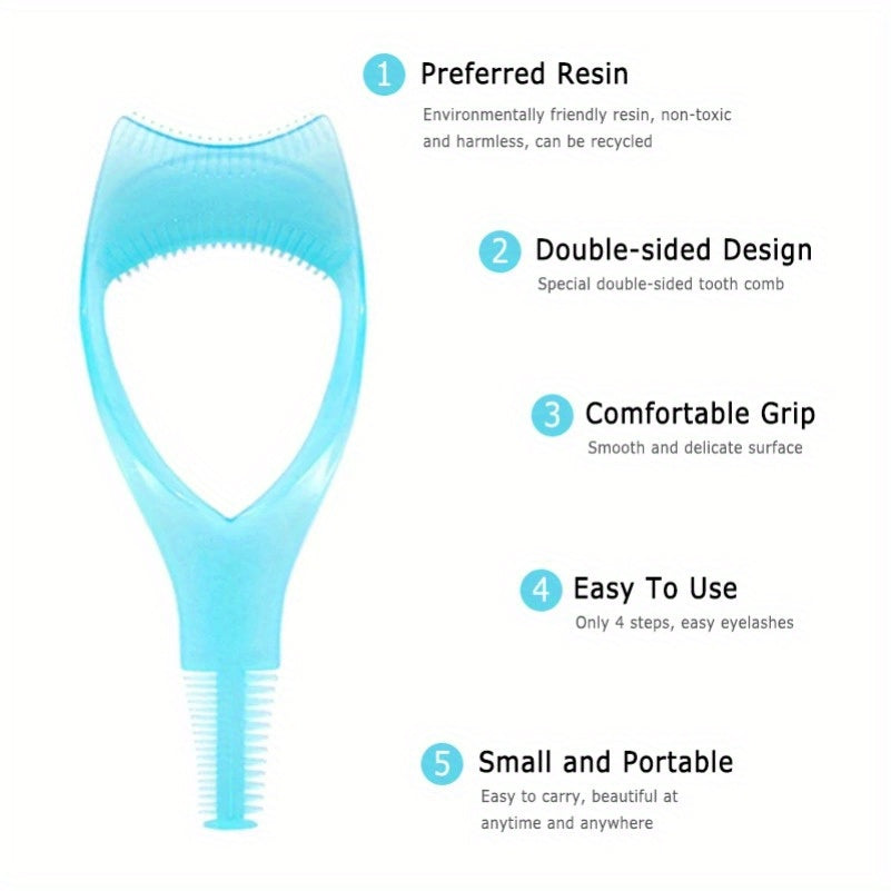 Eyelash Curler Guard and Case, Mascara Applicator Template, Eyelash Aid, Eyeliner Holder, Eyebrow Drawing Tool