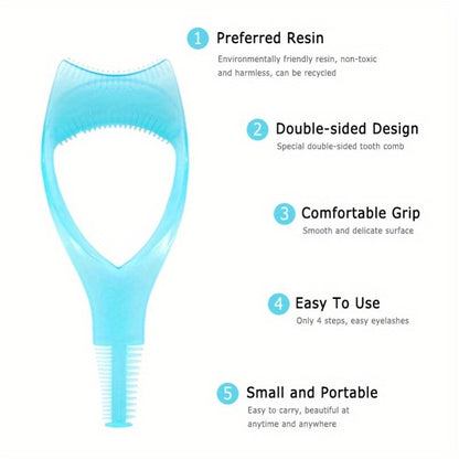 Eyelash Curler Guard and Case, Mascara Applicator Template, Eyelash Aid, Eyeliner Holder, Eyebrow Drawing Tool