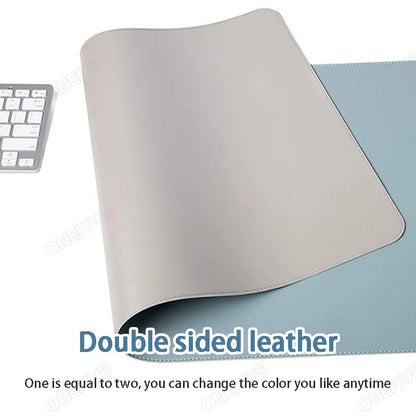Mouse Pad Large Size Office Desk Protector Mat Leather Waterproof Desktop Keyboard Desk Pad Gaming Mouse pad PC