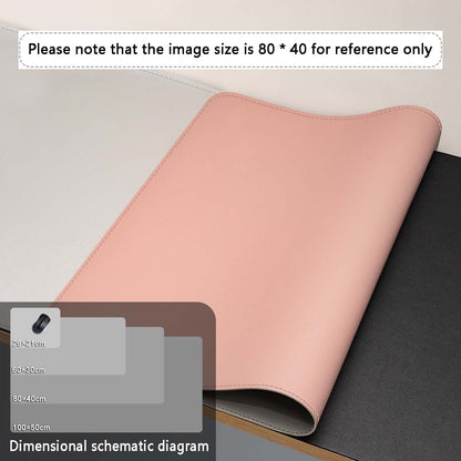 Mouse Pad Large Size Office Desk Protector Mat Leather Waterproof Desktop Keyboard Desk Pad Gaming Mouse pad PC