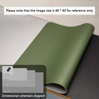 Mouse Pad Large Size Office Desk Protector Mat Leather Waterproof Desktop Keyboard Desk Pad Gaming Mouse pad PC