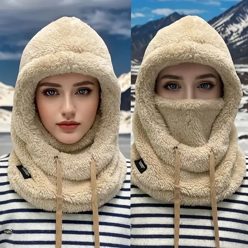 Winter Warm Balaclava Thermal Ski Hood with Full Face Cover