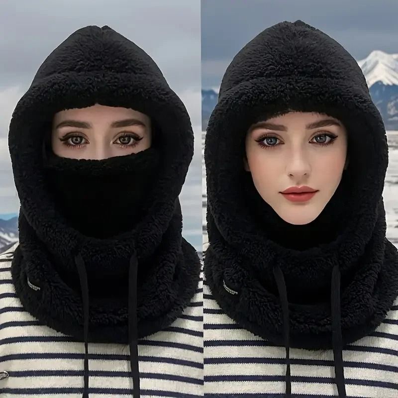Winter Warm Balaclava Thermal Ski Hood with Full Face Cover