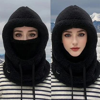 Winter Warm Balaclava Thermal Ski Hood with Full Face Cover