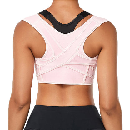 Breathable Posture Corrector Back Brace Adjustable Upper Back Support