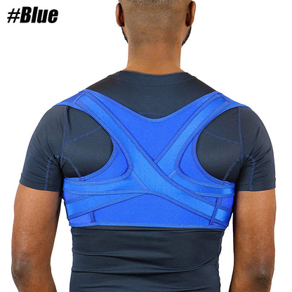 Breathable Posture Corrector Back Brace Adjustable Upper Back Support
