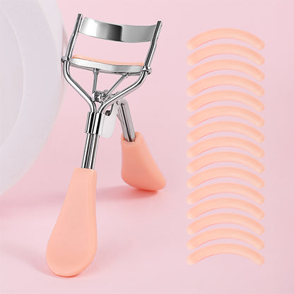 Eyelash Curler, Portable Stainless Steel, Silicone Pads, Eyelash Extension Tools, Curling Curler