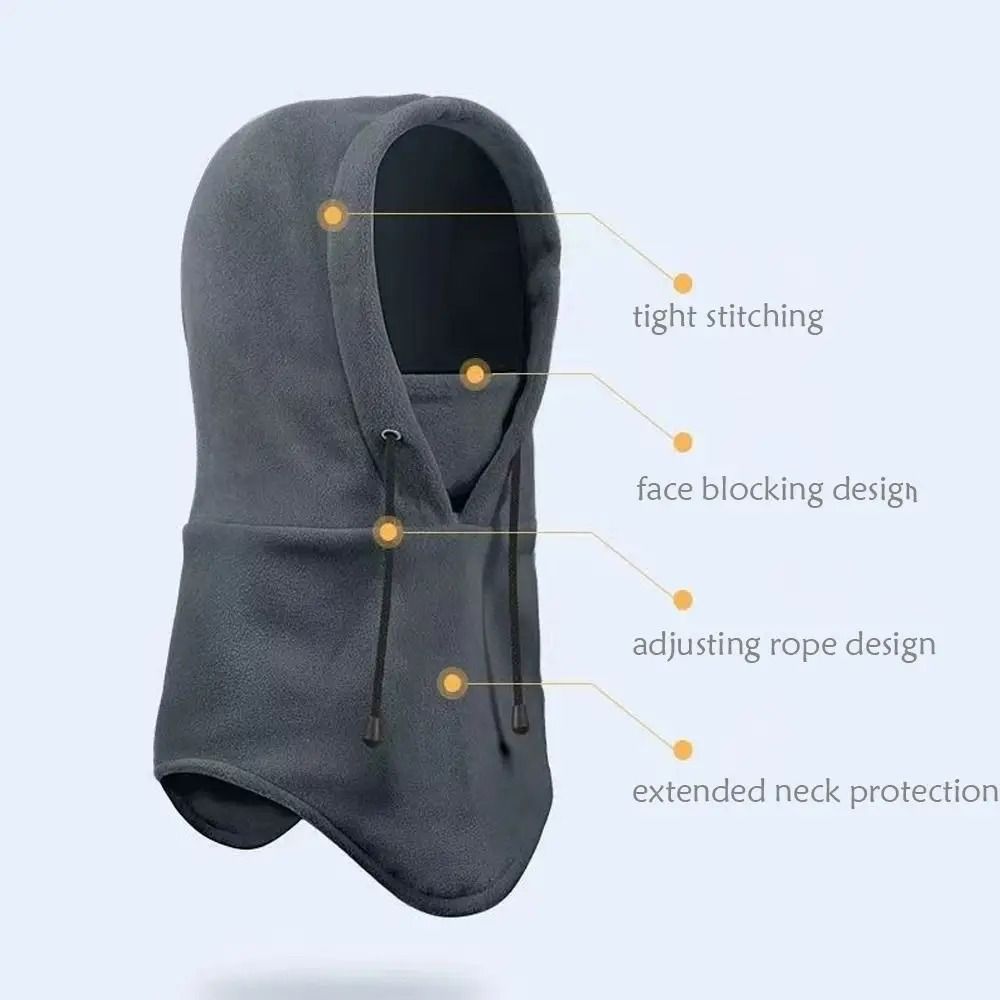 Polar Fleece Winter Balaclava Full Face Hat for Men and Women