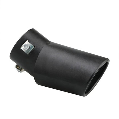Car Exhaust Muffler Tip Pipe Stainless Steel Chrome Rear Tail Trim