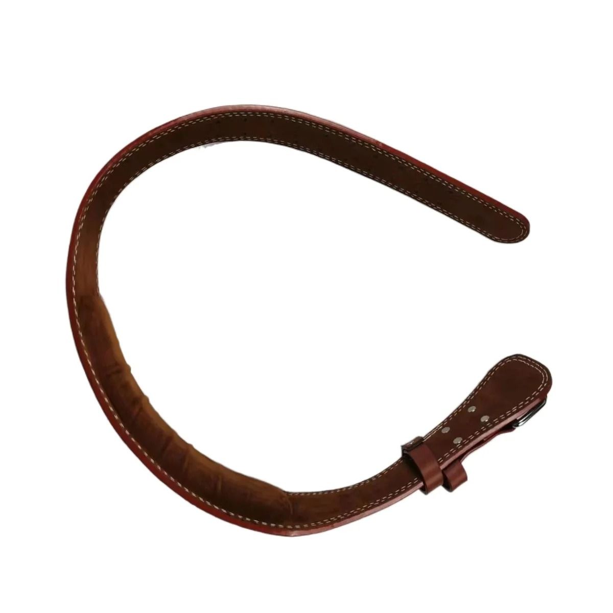 PU Leather Weightlifting Belt for Back Support and Fitness Training