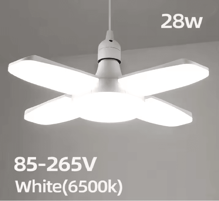 FoldBright Adjustable LED Ceiling Bulb