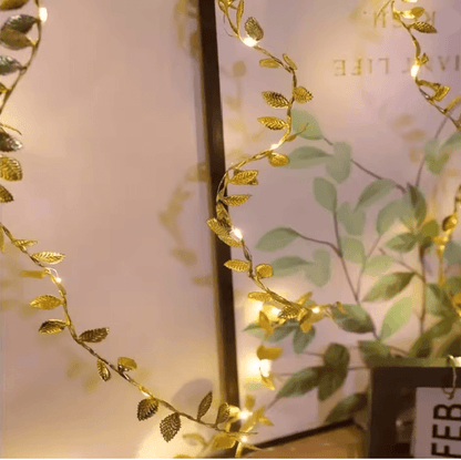GoldenLeaf Fairy String Lights