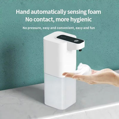 AutoWave USB-Rechargeable Touchless Foam & Liquid Soap Dispenser
