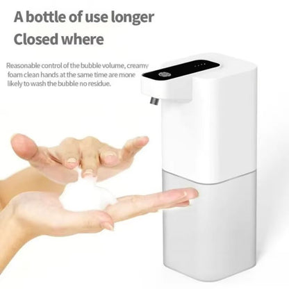 AutoWave USB-Rechargeable Touchless Foam & Liquid Soap Dispenser