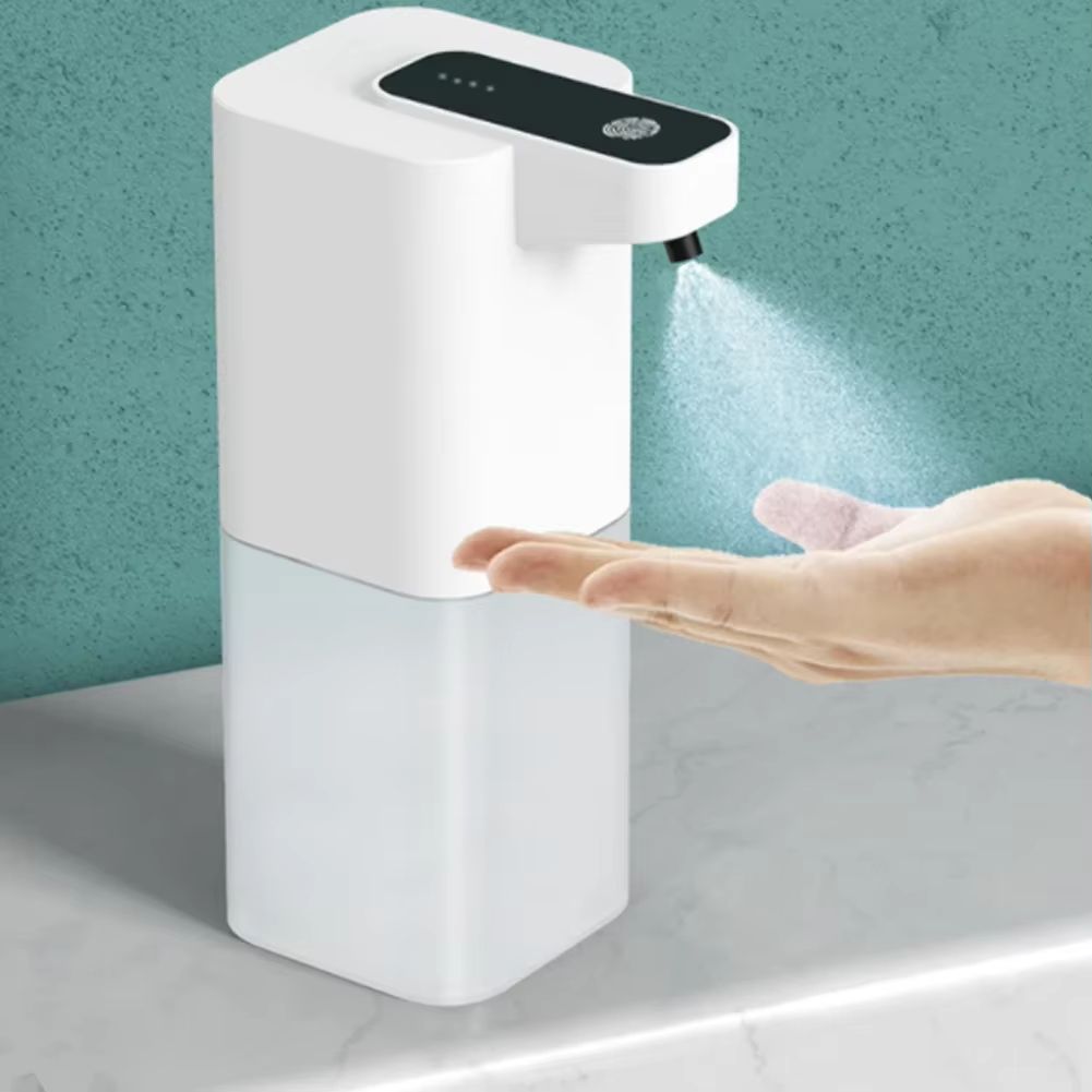 AutoWave USB-Rechargeable Touchless Foam & Liquid Soap Dispenser