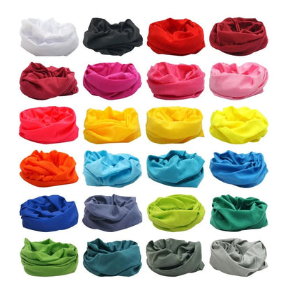 Dyeing Color Neck Gaiter – Seamless Multifunctional Bandana for Men and Women