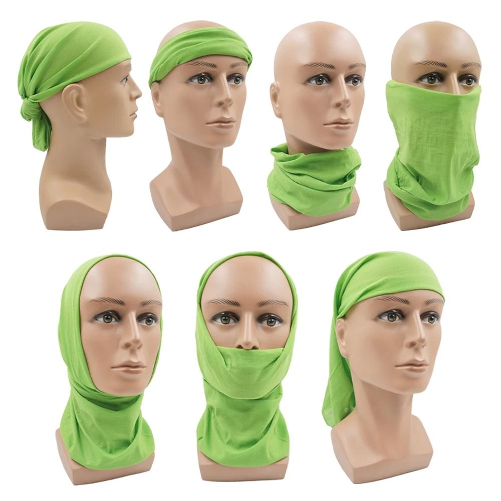 Dyeing Color Neck Gaiter – Seamless Multifunctional Bandana for Men and Women