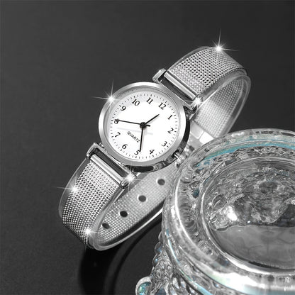 Women Fashion Watch, Ladies Casual Bracelet Watches, Simple Dial Quartz Wrist Dress Clock